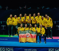 Bronzemedaillen im Teamwettbewerb